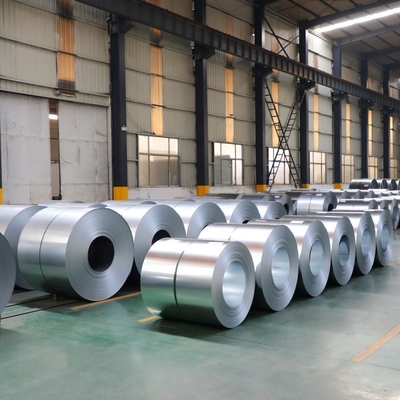 DX54D Aluzinc Galvalume Thép 600mm-1250mm Kết cấu thép cuộn cán nguội