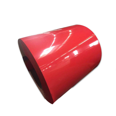 Màu đỏ SGCC Thép cuộn mạ kẽm sơn trước PPGL