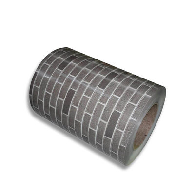 30-275g / M2 Thép cuộn mạ kẽm mạ sẵn AISI 35 Micron Thép cuộn mạ màu