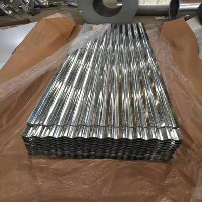 Tấm lợp kim loại mạ kẽm Q195 Tấm lợp tôn mạ kẽm 1250mm