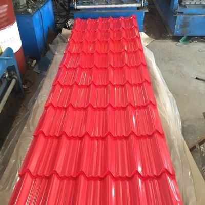 Tấm lợp phủ sẵn sóng T Tấm lợp Z90 PPGI Tấm lợp tôn