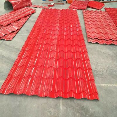 0,125-2,5mm Tấm lợp mạ kẽm hình chữ nhật thông thường Mạ kẽm 30g / m2