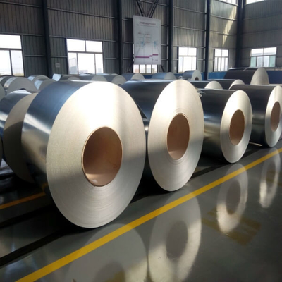SPCC ISO9001 GI Thép cuộn 508mm Thép cuộn mạ kẽm cho tấm lợp