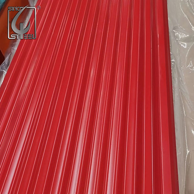 Tấm lợp PPGI mạ kẽm 60-275g / M2 với chiều dài 1000mm-6000mm