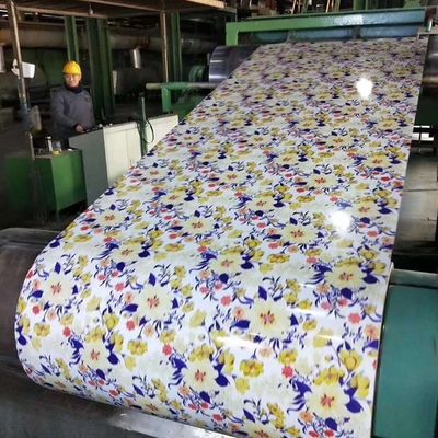 ASTM Cuộn PPGL bóng cao SGS 8-35um Cuộn Galvalume sơn sẵn