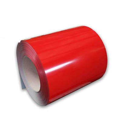 Màu đỏ SGCC Thép cuộn mạ kẽm sơn trước PPGL
