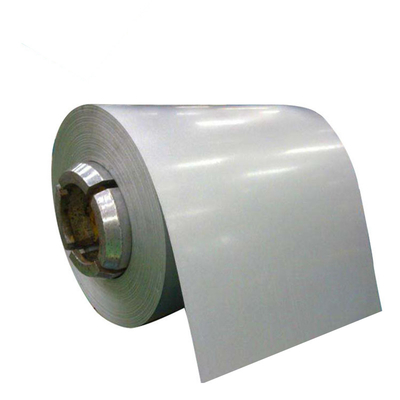 Màu trắng Ppgl Thép cuộn mạ màu SGS ASTM Ppgi Thép cuộn mạ kẽm