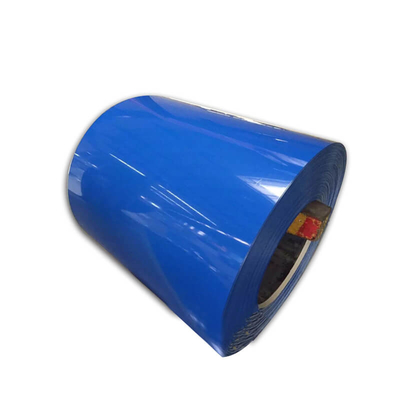 SGS Ral Color Blue PPGI Coil AZ121-Z150 Thép mạ Galvalume đã được sơn phủ sẵn PE Coated
