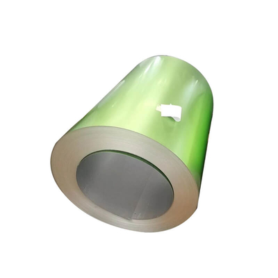 Màu xanh lá cây AZ30-180g / M2 Thép cuộn PPGL SGCC Cuộn nhôm sơn pha sẵn