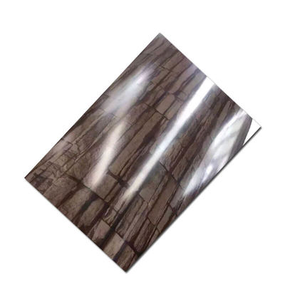 30-275g / M2 Thép cuộn mạ kẽm mạ sẵn AISI 35 Micron Thép cuộn mạ màu