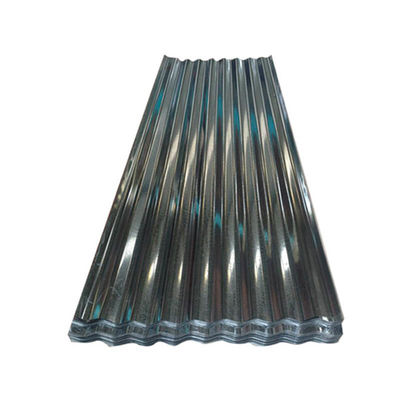 Mái lợp tôn mạ kẽm SGCC 762-1250mm Tấm thép mạ kẽm 4x8