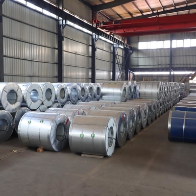 Thép mạ kẽm hình chữ nhật thông thường JIS Thép cán nóng 610mm dạng cuộn