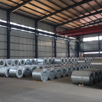 RAL Màu 25Mt GI Thép cuộn 30-600g / M2 ISO BV CE Galvalume AZ50 Roll