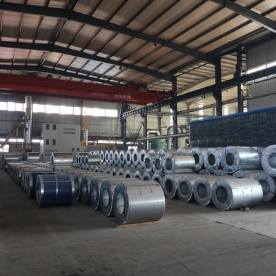RAL Màu 25Mt GI Thép cuộn 30-600g / M2 ISO BV CE Galvalume AZ50 Roll