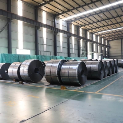 Cuộn mạ kẽm 508mm JIS EN10147 Tấm thép mạ kẽm nhúng nóng dạng cuộn