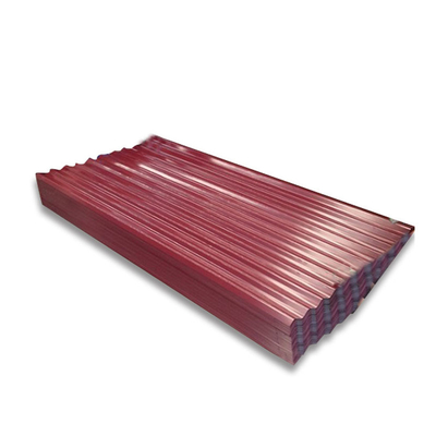 30g đến 275g / M2 Tấm lợp mạ sẵn Z30-Z140 Tấm mạ kẽm màu