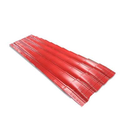 1,8- 5 mét Tấm lợp PPGI sơn sẵn SGCC SGCH Màu tráng phủ Tấm Gi