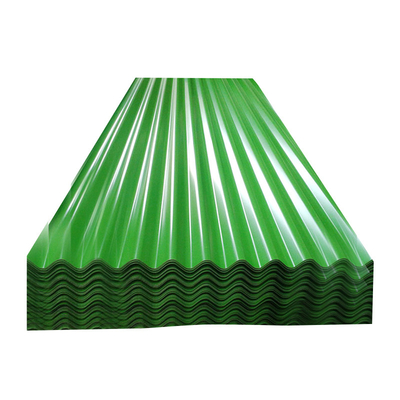 SPGC Tấm thép sóng mạ sẵn 3-8 tấn Mạ kẽm tráng màu