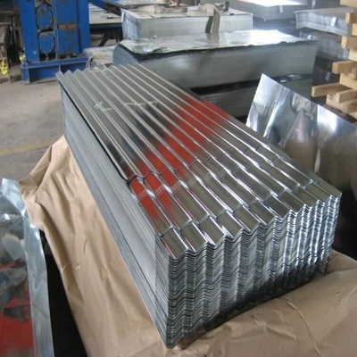 Q195 30 Gauge Tấm lợp mạ kẽm DX51D Tấm lợp tôn kim loại mạ kẽm