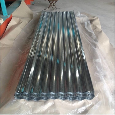Tấm lợp mạ kẽm HRB65 Tấm lợp mái bằng thép sóng 16 Ft 0,8mm