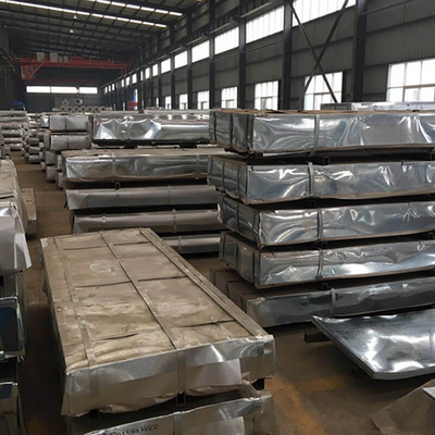 SGCH SGCC Tấm thép mạ kẽm nhúng nóng Tấm lợp 0,6-3m