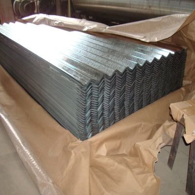 Tấm lợp mạ kẽm 0,125-2,5mm Tấm lợp tôn mạ kẽm Z275-Z600