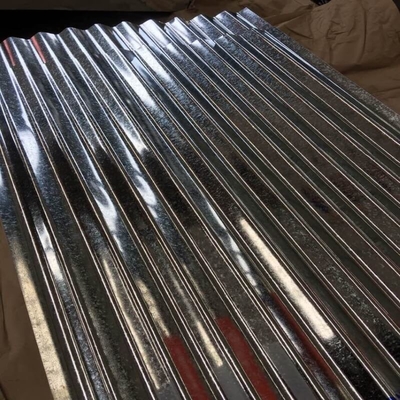 Tấm sóng Ppgi Galvanzied Z30 - 275g / ㎡ Chất lượng bề mặt tốt