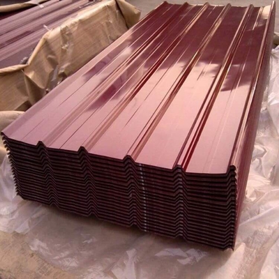 Tấm lợp màu SGHC Tấm lợp phủ màu 0,3--1,0mm