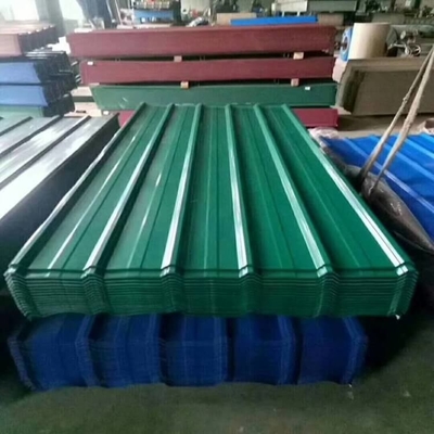 Tấm lợp PPGI dày 0,4mm-3,0mm Tấm tôn mạ kẽm Chiều rộng 600mm-1250mm