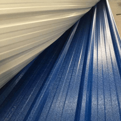 SPGC Tấm thép sóng mạ sẵn 3-8 tấn Mạ kẽm tráng màu