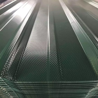 Tấm lợp phủ màu Z61-Z90 Tấm lợp kim loại màu ASTM