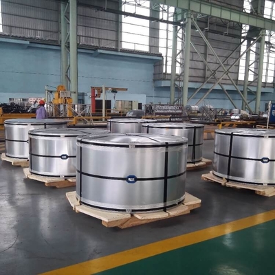 SPCC ISO9001 GI Thép cuộn 508mm Thép cuộn mạ kẽm cho tấm lợp