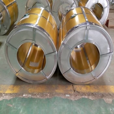 Z275 26 Gauge Tấm cuộn mạ kẽm HRB95 Thép mạ kẽm điện