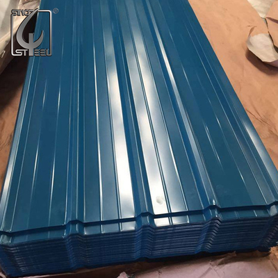 Tấm lợp kim loại sóng DX51D 0,6-3m Tấm phủ màu Galvalume