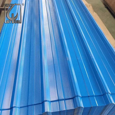 DX52D Tấm lợp phủ màu 3m Tấm lợp tôn màu đỏ