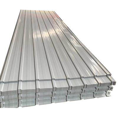 ISO9001 Tấm lợp kim loại tôn mạ kẽm 508mm 12 thước đo Thép sóng