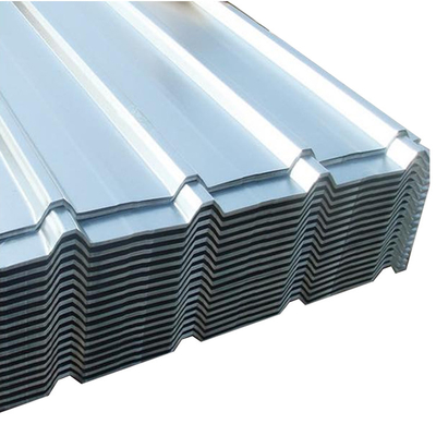 Tấm lợp tôn mạ kẽm 1250mm SGCH 18 Gauge Tấm lợp kim loại tôn