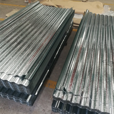 Tấm lợp tôn mạ kẽm 1250mm SGCH 18 Gauge Tấm lợp kim loại tôn
