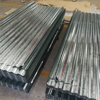 Tấm lợp mạ kẽm có chiều rộng 600mm-1250mm Lớp sơn phủ trên cùng 20-25um