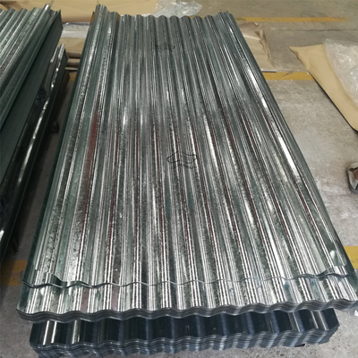 ISO9001 Tấm lợp kim loại tôn mạ kẽm 508mm 12 thước đo Thép sóng