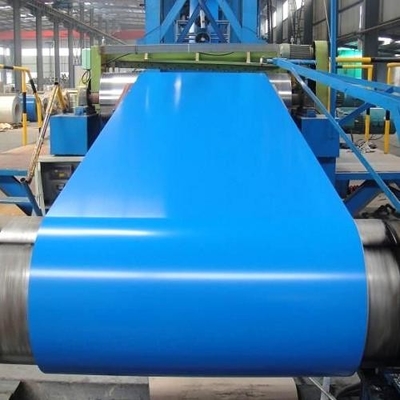 RAL 8017 PPGL Thép cuộn 0.11-2.5mm Thép cuộn Aluzinc sơn sẵn