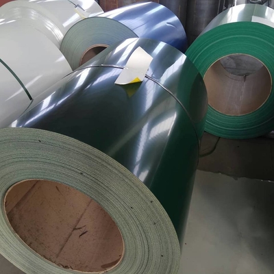 Thép cuộn mạ vàng SGCC Màu thép cuộn mạ phẳng Ppgl