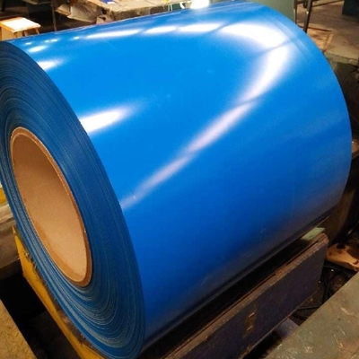 Màu RAL JIS Thép cuộn cán nguội mạ sẵn Z121-Z180 Cuộn kim loại tấm sơn