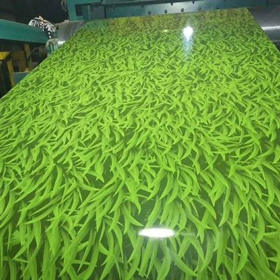 ASTM Cuộn PPGL bóng cao SGS 8-35um Cuộn Galvalume sơn sẵn