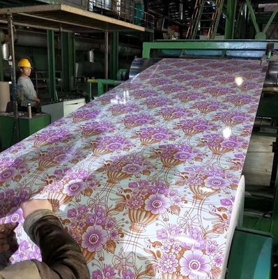 ASTM Cuộn PPGL bóng cao SGS 8-35um Cuộn Galvalume sơn sẵn