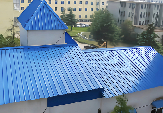 SPGC Tấm thép sóng mạ sẵn 3-8 tấn Mạ kẽm tráng màu
