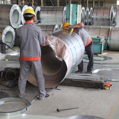Thép tấm SGCC Lớp GI với Lớp mạ kẽm 60g/m2-275g/m2 và Độ giãn dài 16%-26%