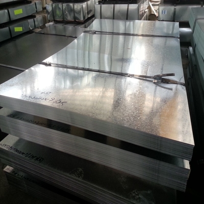 A653 DX51D GI Tấm kim loại mạ kẽm Tấm thép mạ kẽm