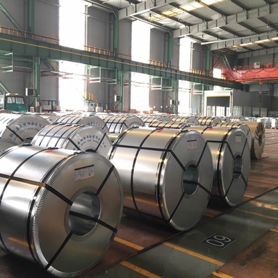 Az100 Thép cuộn Galvalume Tấm cán nguội ở dạng cuộn tròn 0,35mm G550